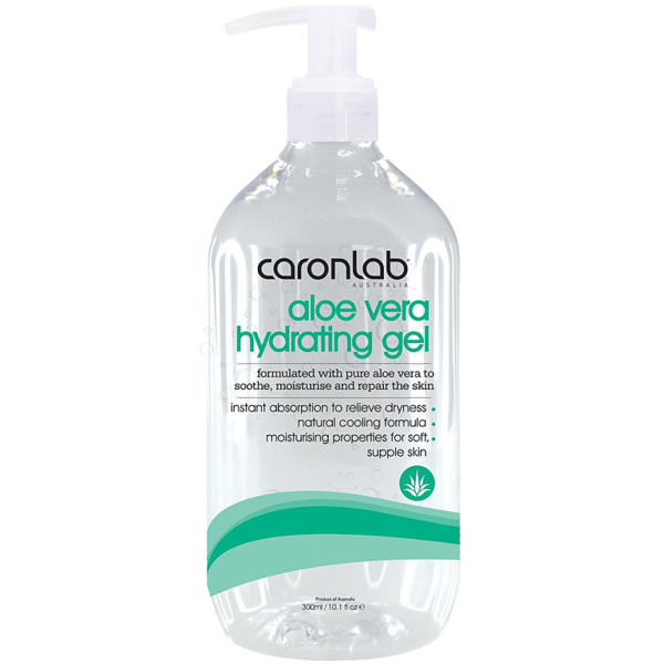 Caronlab - Aloe Vera Hydrating Gel Pump Bottle - Creata Beauty - Professional Beauty Products