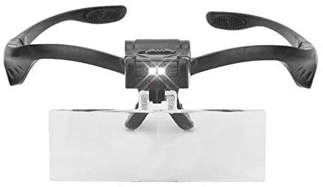 Creata Beauty - Headband Magnifier with 5 Lens LED Lamp - Creata Beauty - Professional Beauty Products