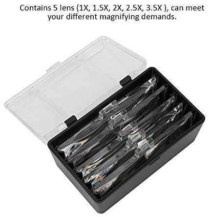 Creata Beauty - Headband Magnifier with 5 Lens LED Lamp - Creata Beauty - Professional Beauty Products