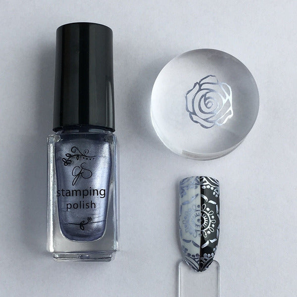 Clear Jelly Stamper Polish - CJS047 Lilac Ice - Creata Beauty - Professional Beauty Products