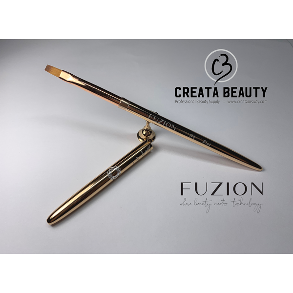 Fuzion Brush - Signature Series #4 Flat - Creata Beauty - Professional Beauty Products