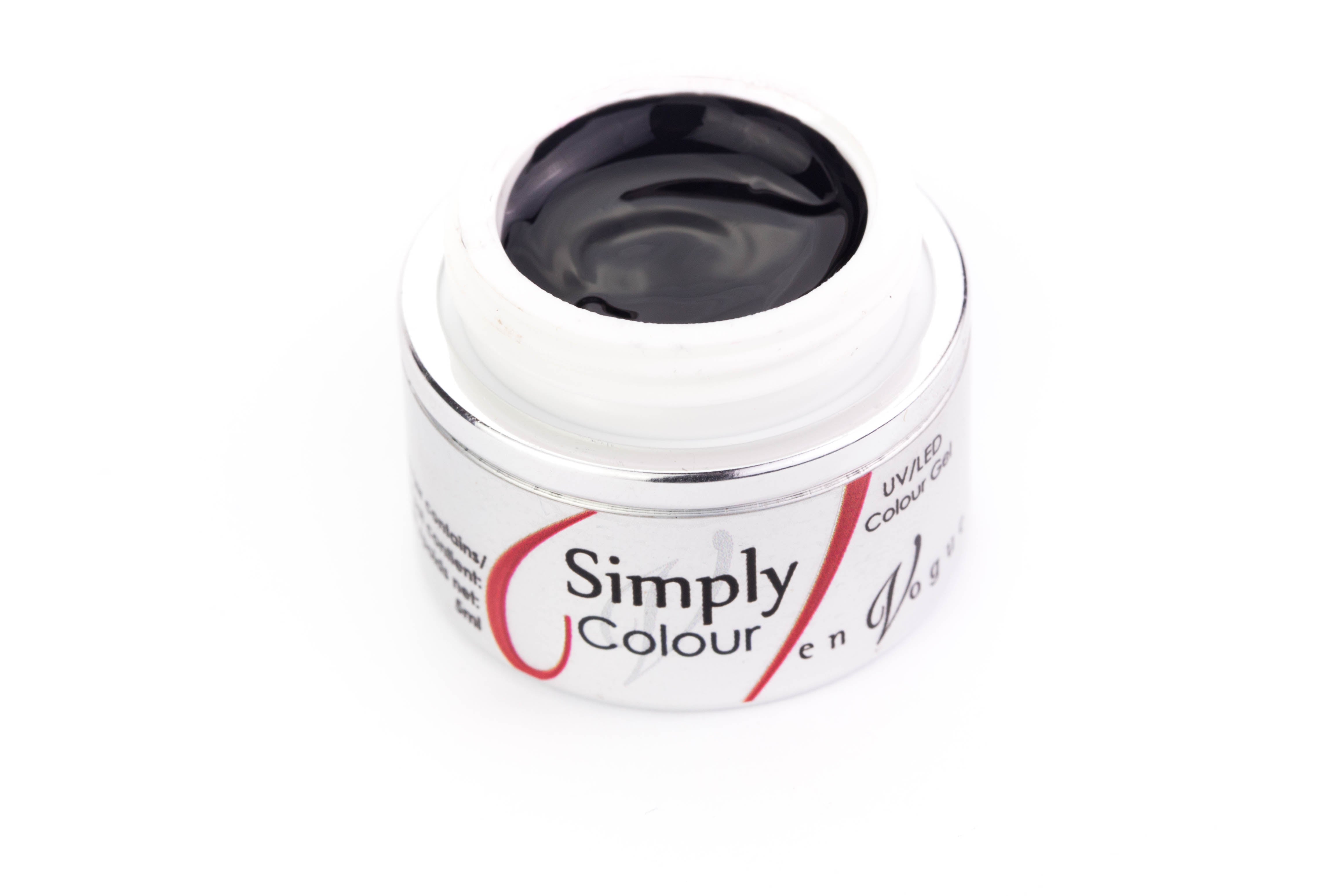 En Vogue Simply Colour Gel - Black - Creata Beauty - Professional Beauty Products