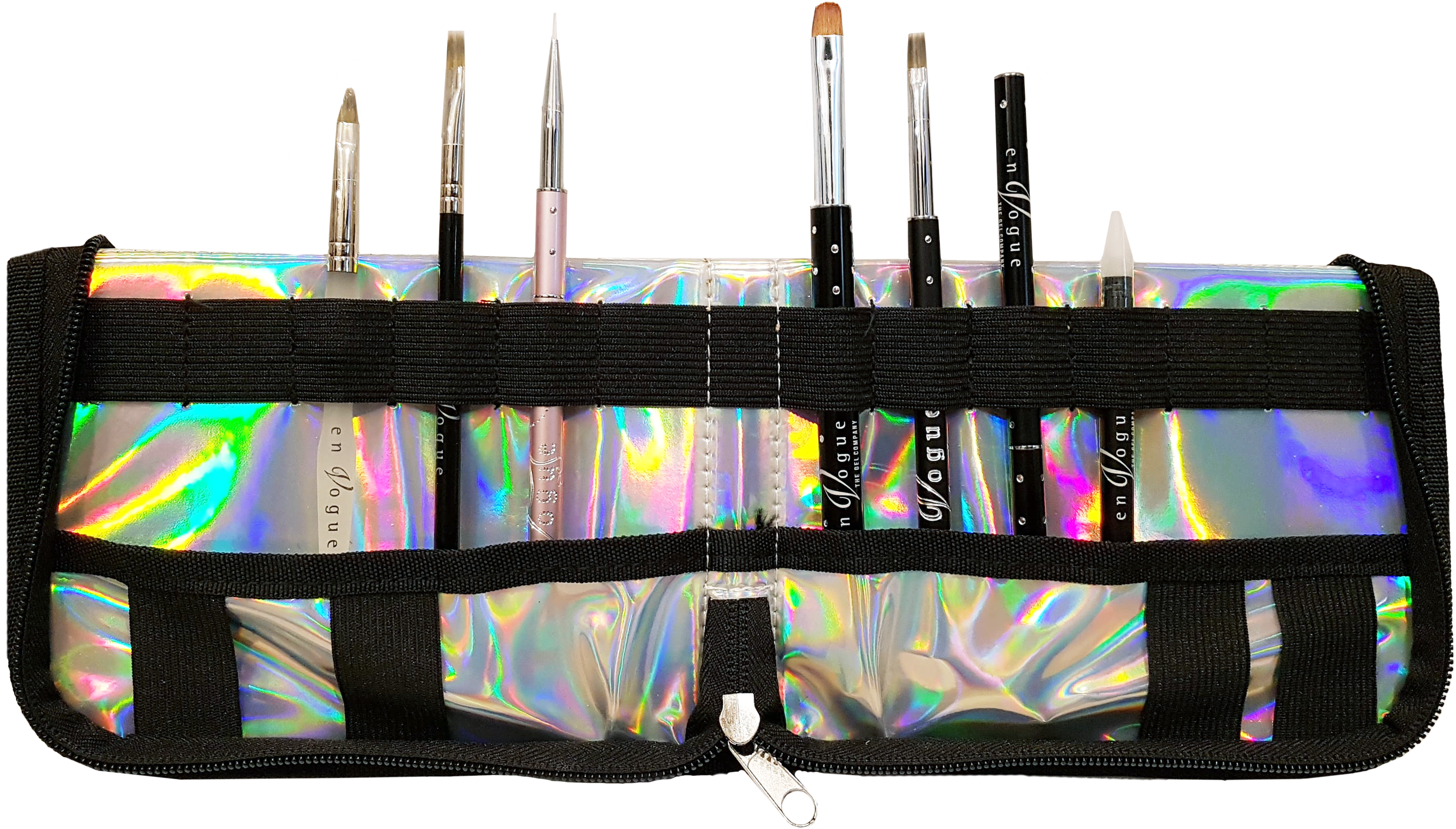 En Vogue - Brush Case & Set (Includes 7 Brushes) - Creata Beauty - Professional Beauty Products