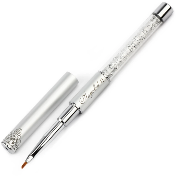 Ugly Duckling Brush - Premium Nail Art Brush Angled II - Creata Beauty - Professional Beauty Products