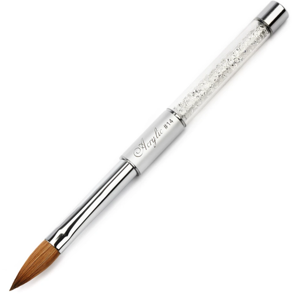 Ugly Duckling Brush - Premium Kolinsky Acrylic #14 Oval - Creata Beauty - Professional Beauty Products