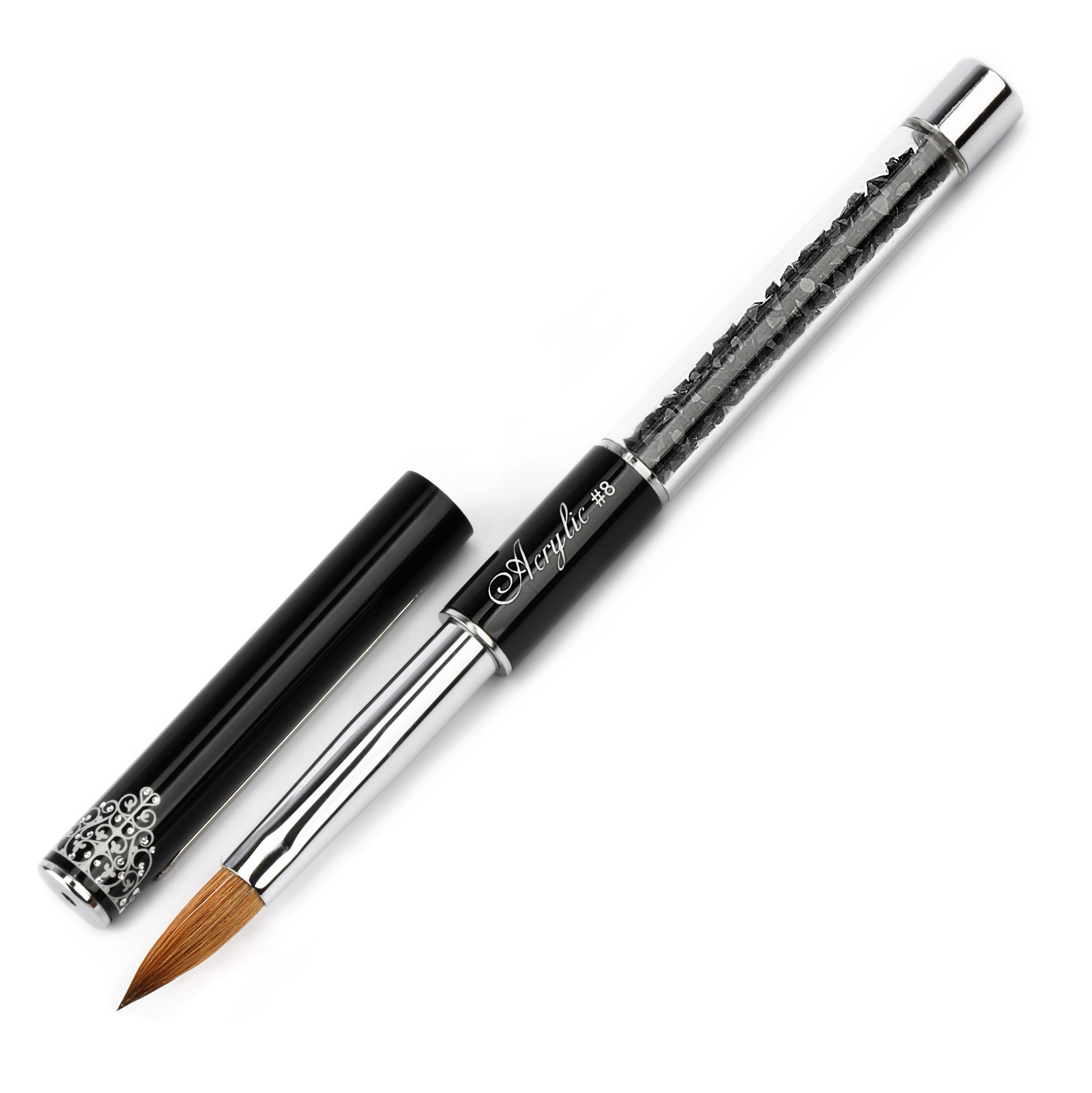 Ugly Duckling Brush - Premium Kolinsky Acrylic #8 Oval - Creata Beauty - Professional Beauty Products