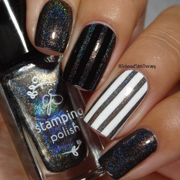 Clear Jelly Stamper Polish - C3006H Meet Me at Midnight - Creata Beauty - Professional Beauty Products