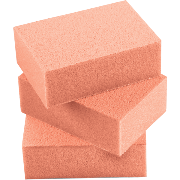 Silkline Mini Disposable Buffing Blocks - Orange 100/180 - Creata Beauty - Professional Beauty Products
