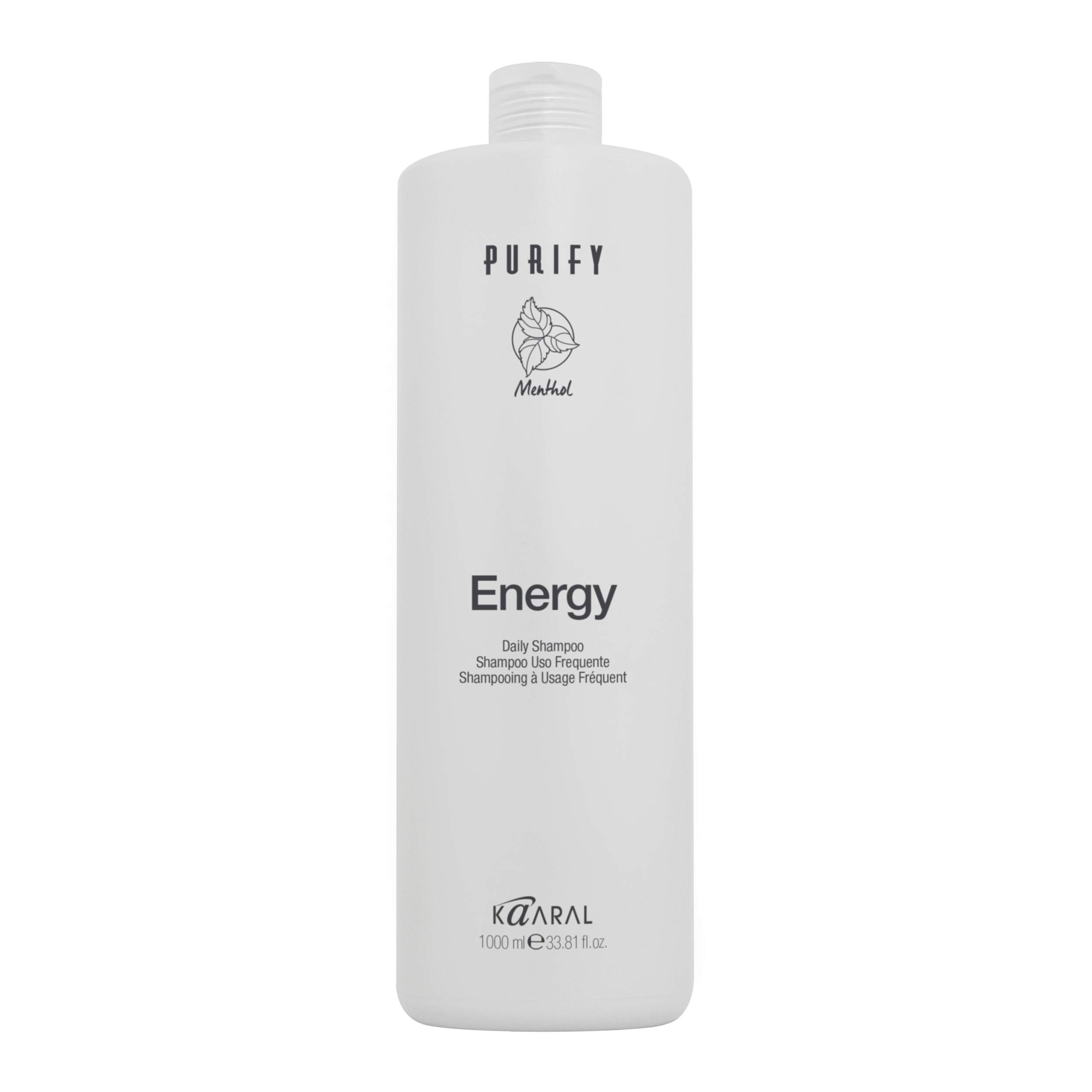 Kaaral Purify Energy Shampoo Liter Size Creata Beauty