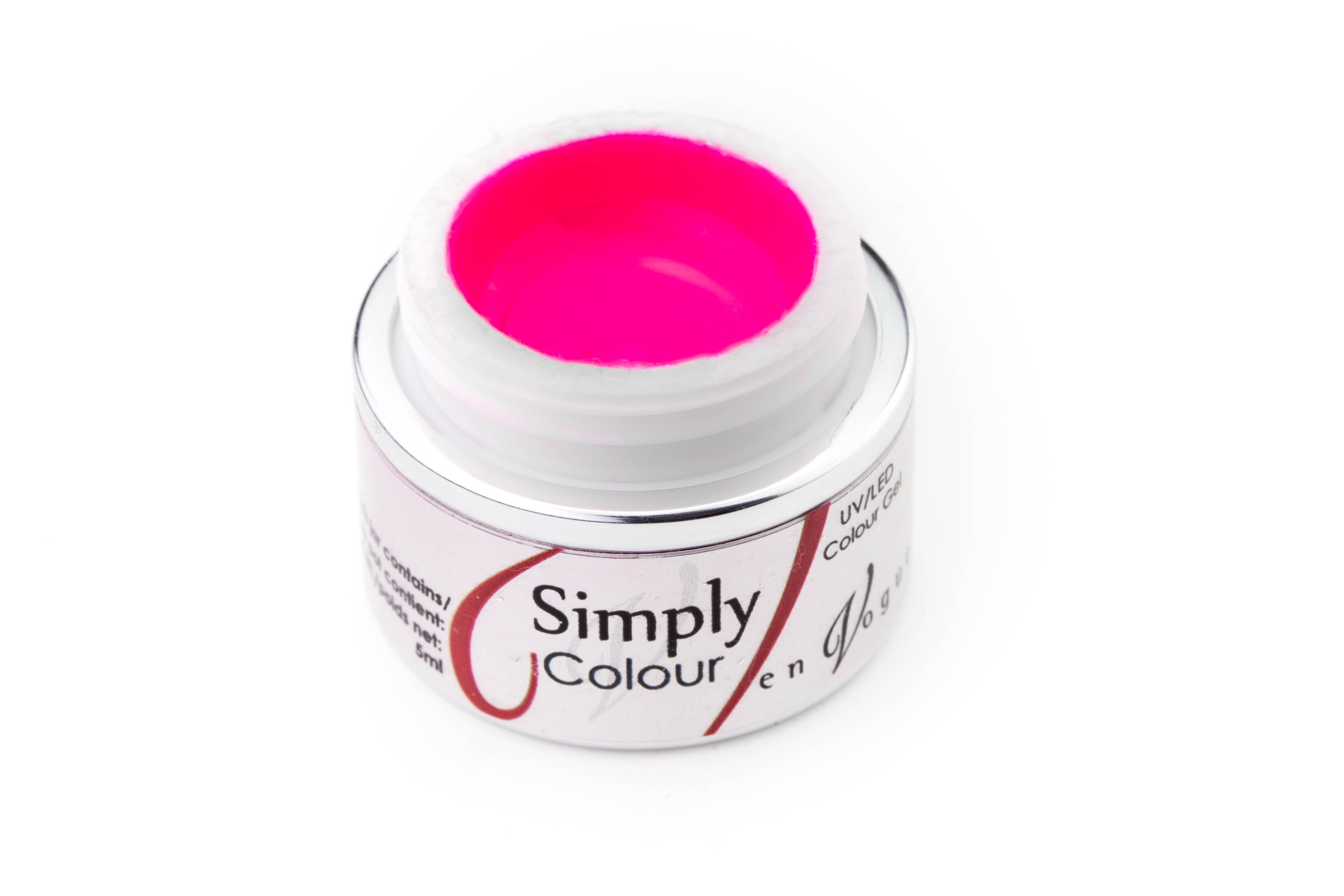 En Vogue Simply Colour Gel - Hot Pink - Creata Beauty - Professional Beauty Products