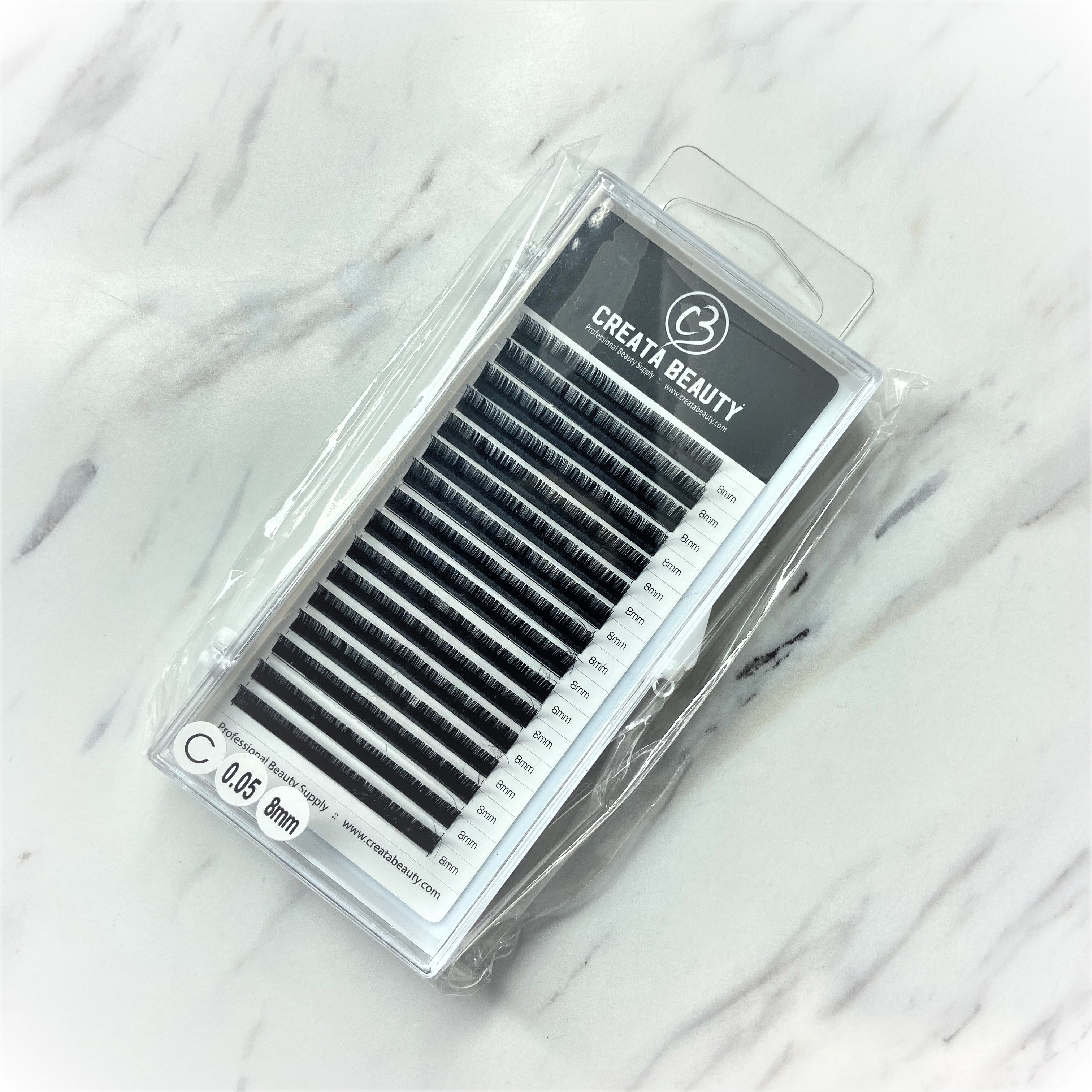 Creata Beauty Signature C-Curl Lash Tray - 0.05mm - Creata Beauty - Professional Beauty Products