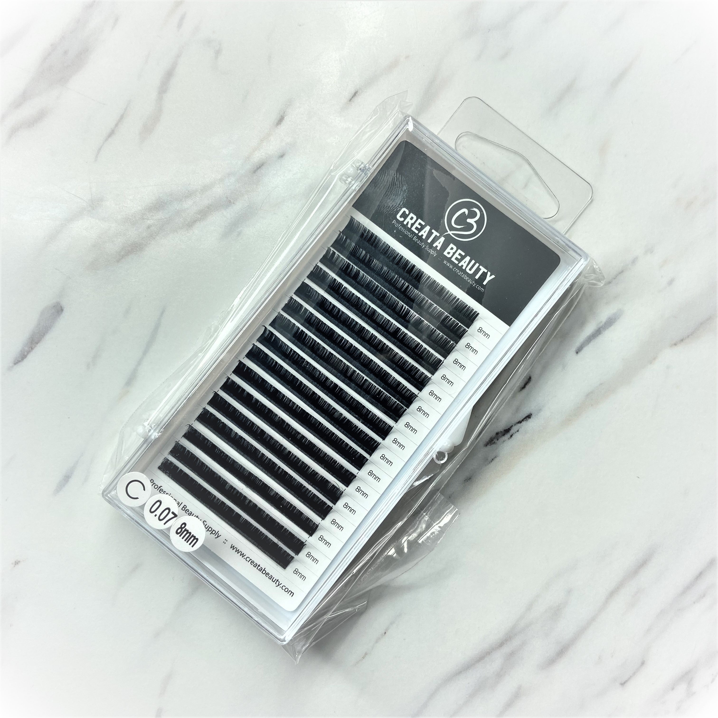 Creata Beauty Signature C-Curl Lash Tray - 0.07mm - Creata Beauty - Professional Beauty Products