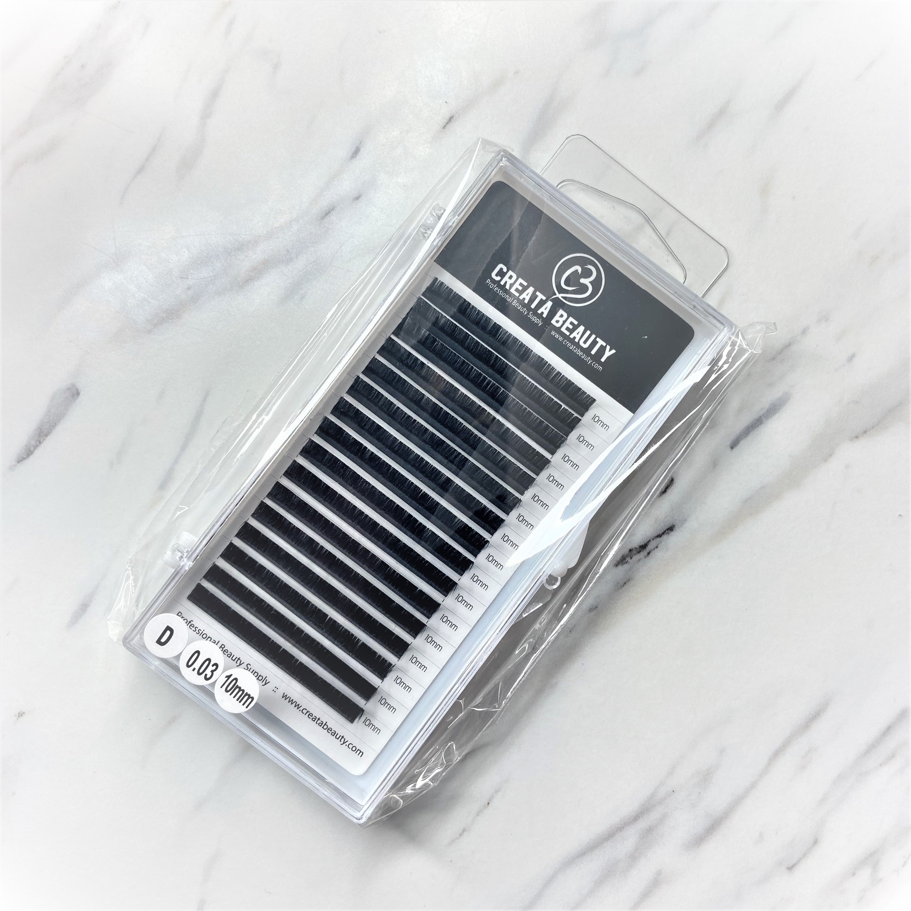 Creata Beauty Signature D-Curl Lash Tray - 0.03mm - Creata Beauty - Professional Beauty Products