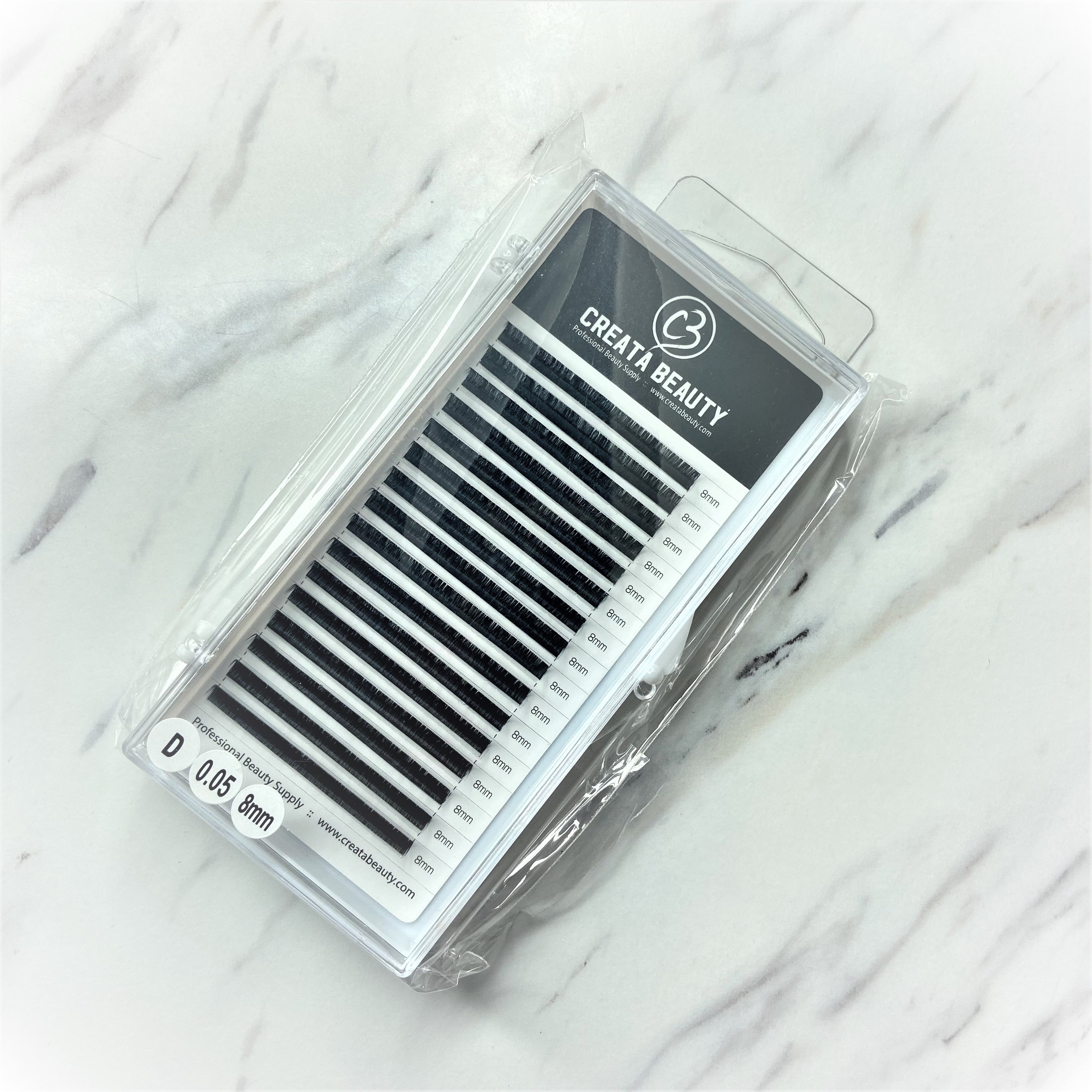 Creata Beauty Signature D-Curl Lash Tray - 0.05mm - Creata Beauty - Professional Beauty Products