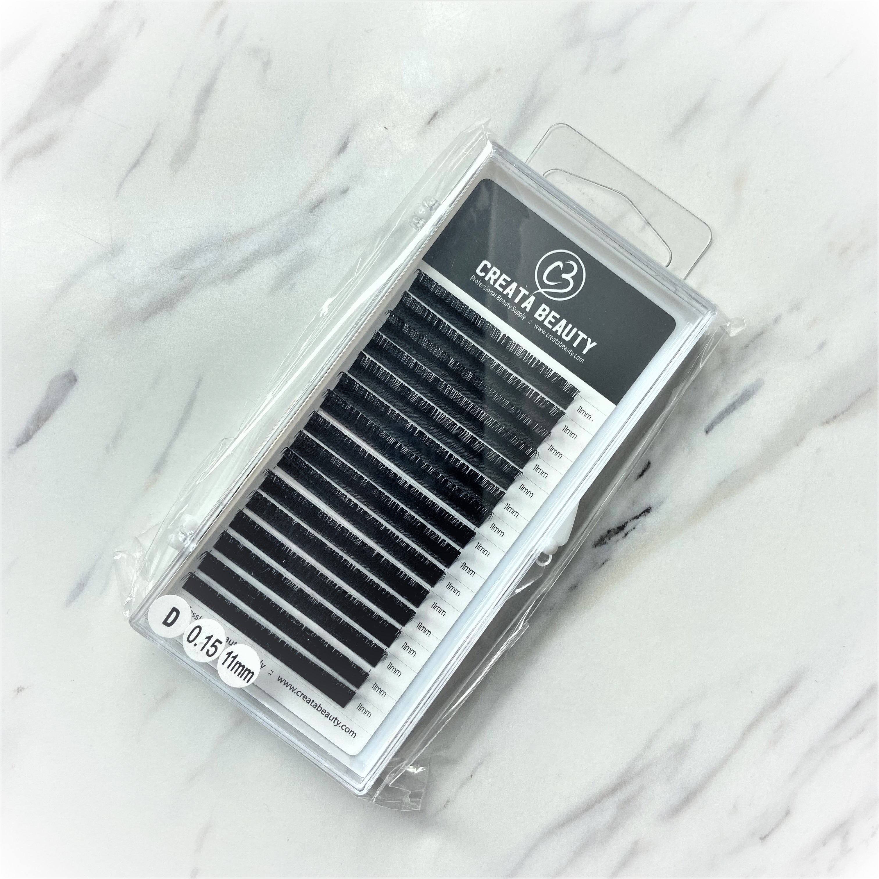 Creata Beauty Signature Classic D-Curl Lash Tray - 0.15mm - Creata Beauty - Professional Beauty Products