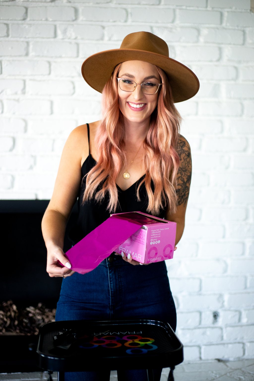 Framar Smooth Foil - Man-Eater Magenta (Medium) - Large Roll - Creata Beauty - Professional Beauty Products