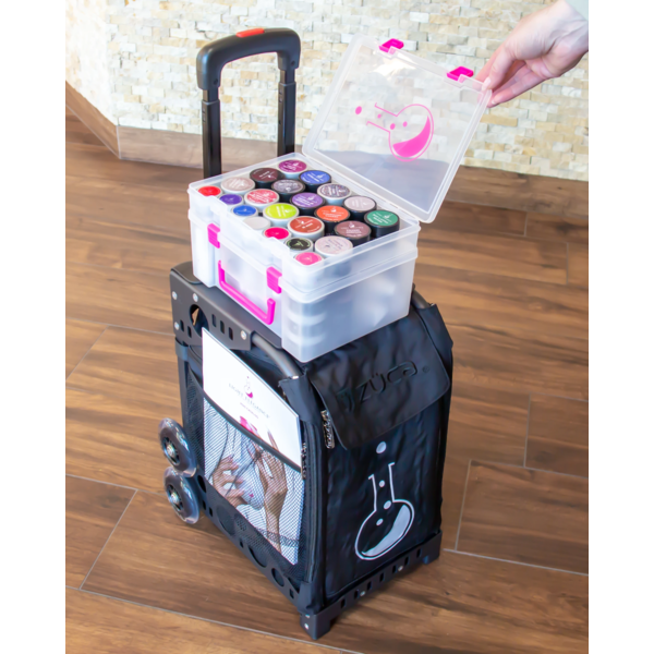 Light Elegance Travels with Me Roller Bag - Creata Beauty - Professional Beauty Products