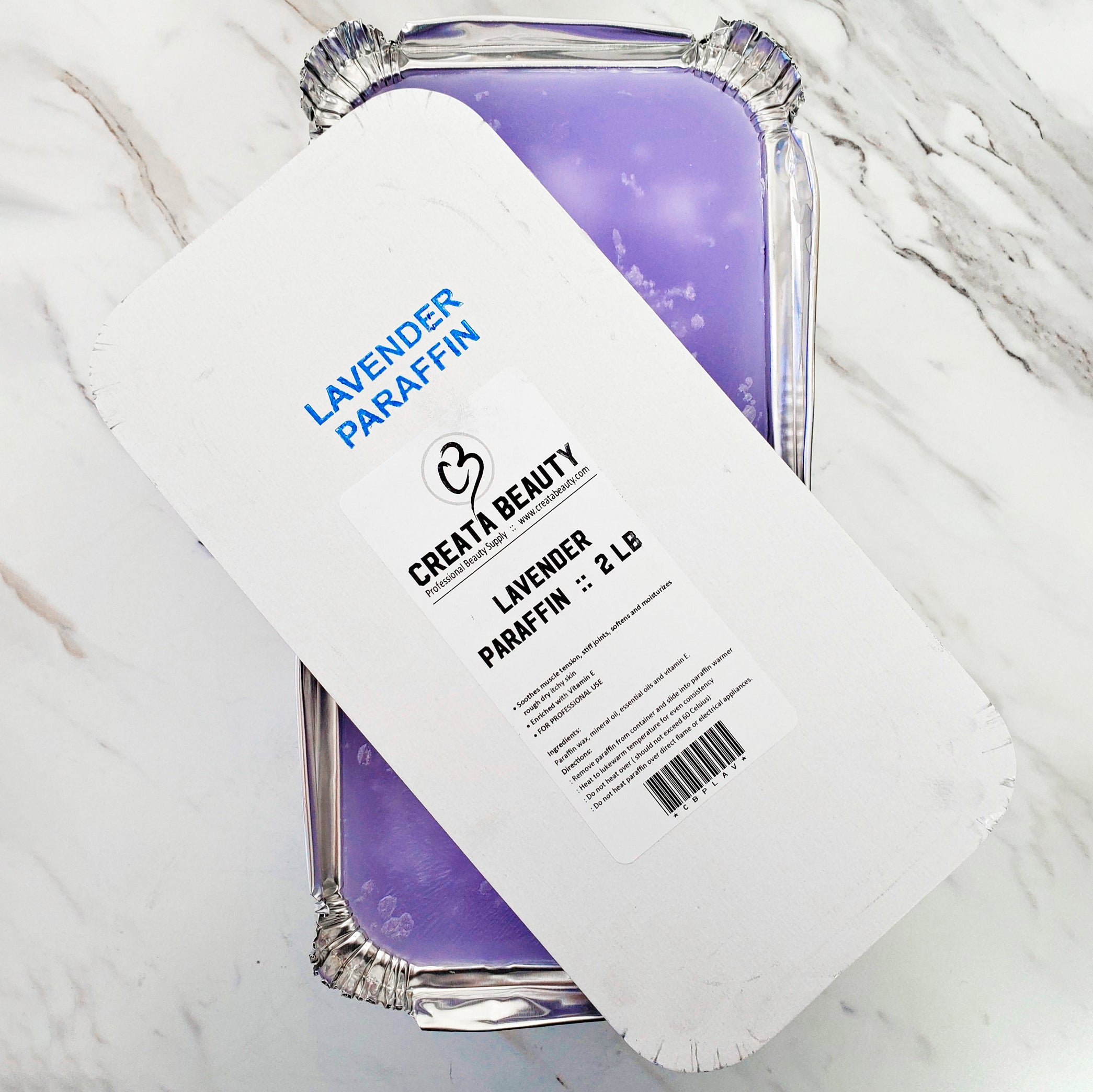 Creata Beauty Paraffin 2lb - Lavender - Creata Beauty - Professional Beauty Products