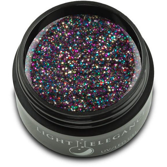 Light Elegance Glitter Gel - Licorice - Creata Beauty - Professional Beauty Products