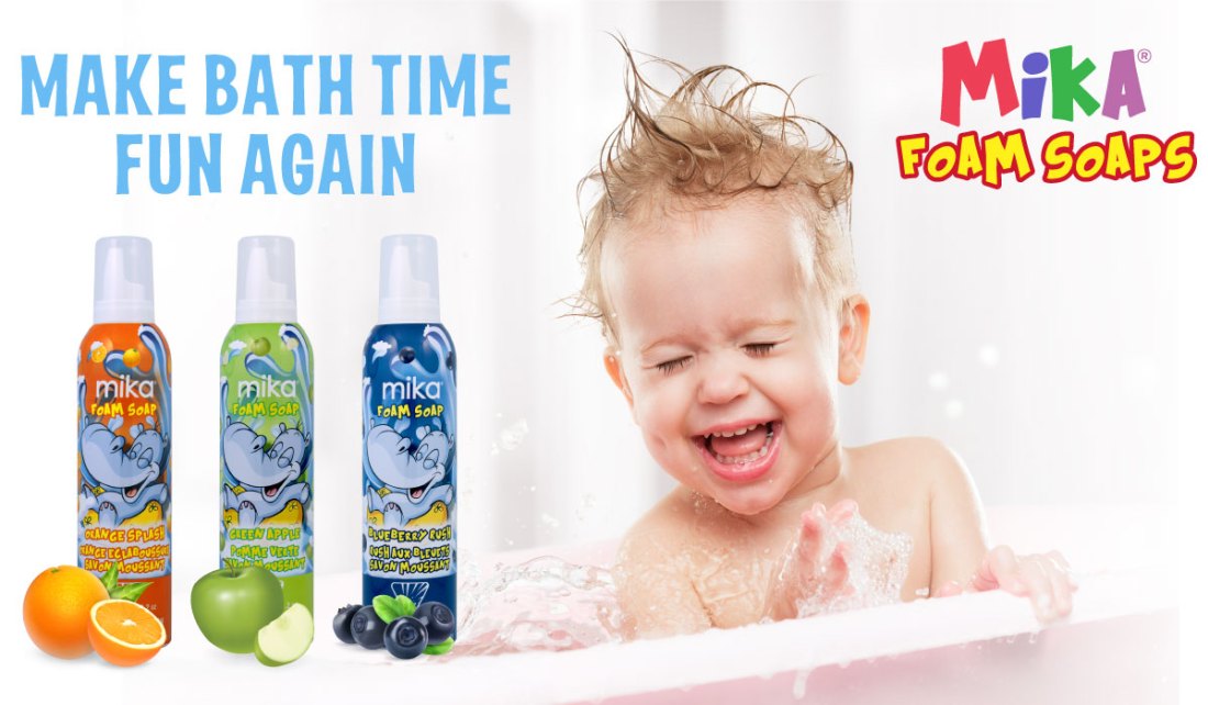 Mika Foam Soap Spray - Blueberry Rush (232g) - Creata Beauty - Professional Beauty Products
