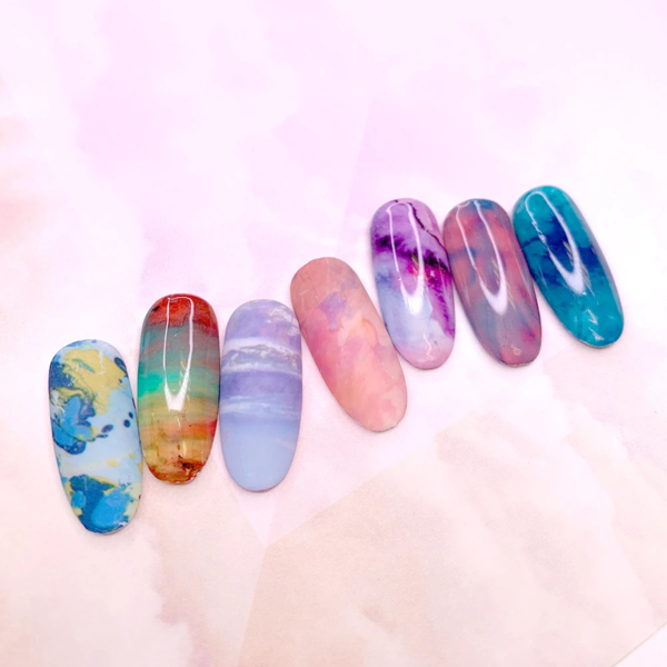 Daily Charme Nail Art Foil Paper Set - Abstract Impressionism - Creata Beauty - Professional Beauty Products