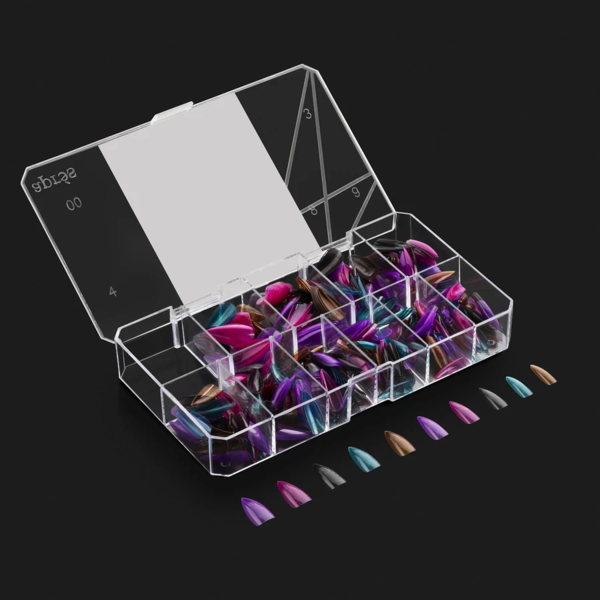 Aprés Nail ArtMe x Aprés Gel-X Tips Vivid Color - Natural Stiletto Medium - Creata Beauty - Professional Beauty Products