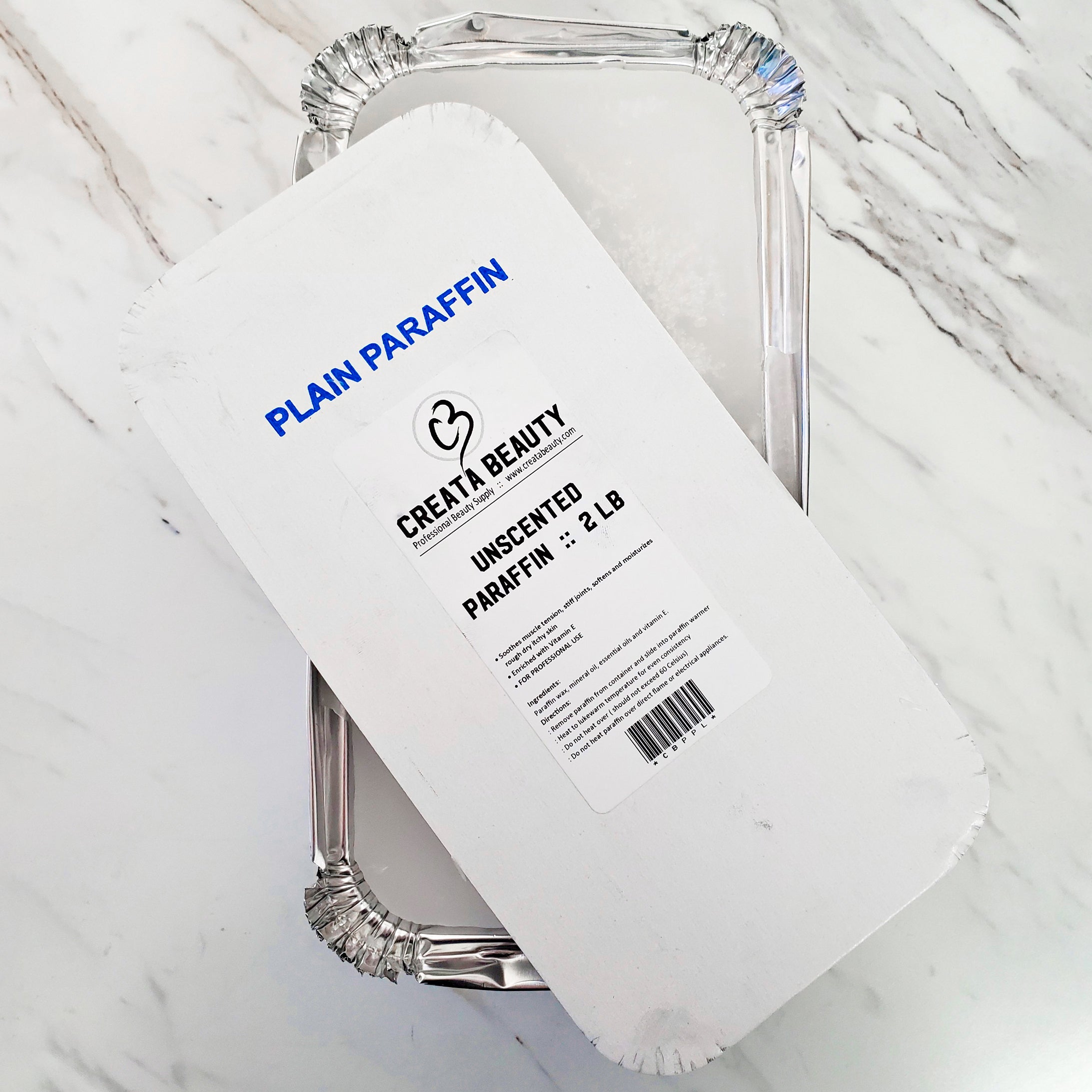 Creata Beauty Paraffin 2lb - Unscented - Creata Beauty - Professional Beauty Products