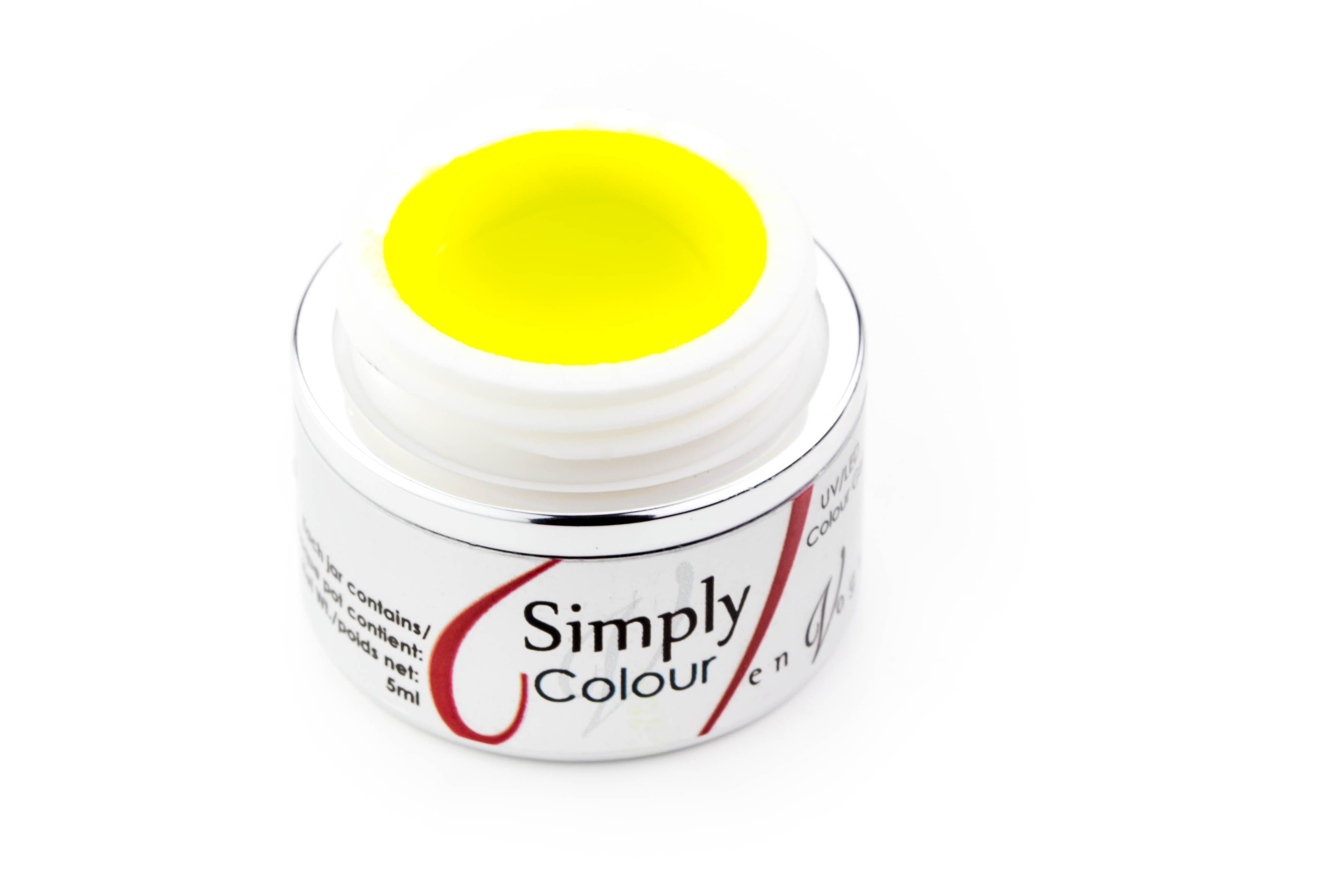 En Vogue Simply Colour Gel - Neon Yellow - Creata Beauty - Professional Beauty Products