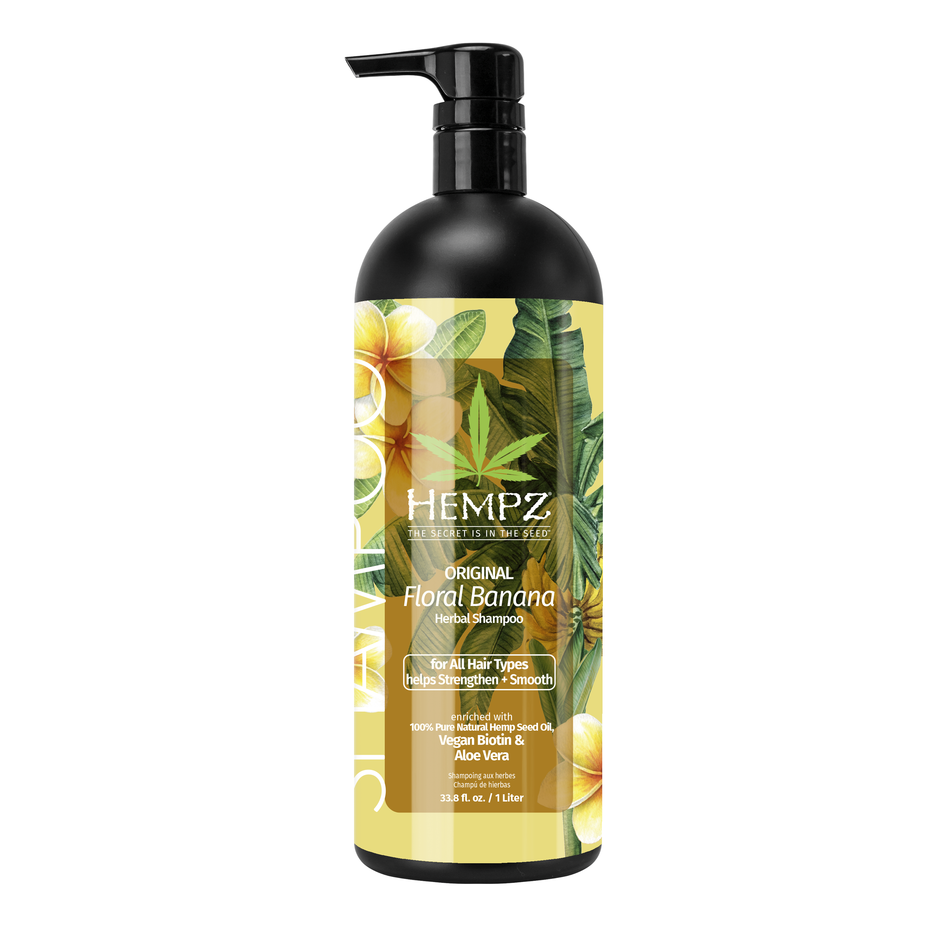 Hempz Original Floral Banana Herbal Shampoo - Creata Beauty - Professional Beauty Products