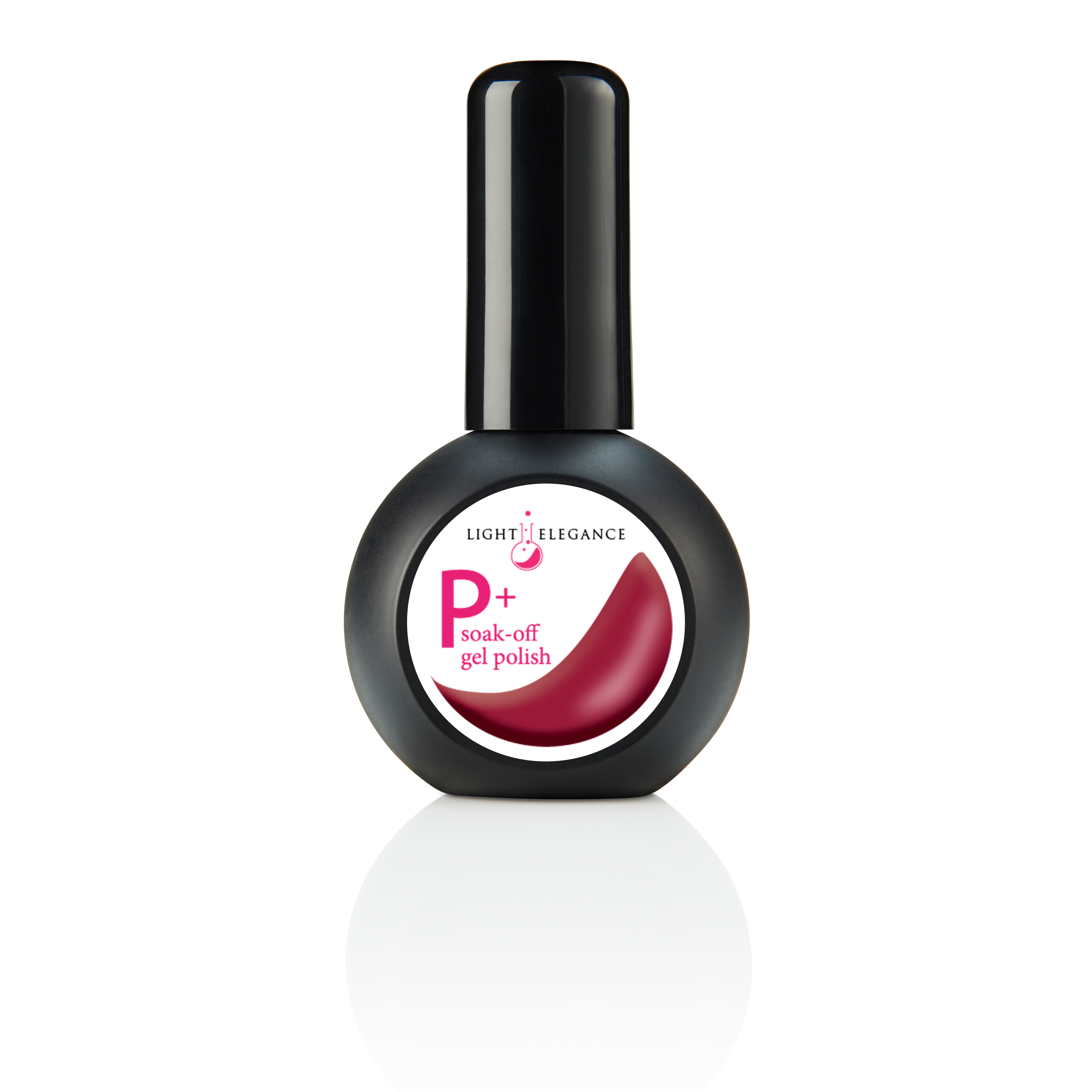 Light Elegance P+ Soak Off Color Gel - Lipstick & Letters - Creata Beauty - Professional Beauty Products