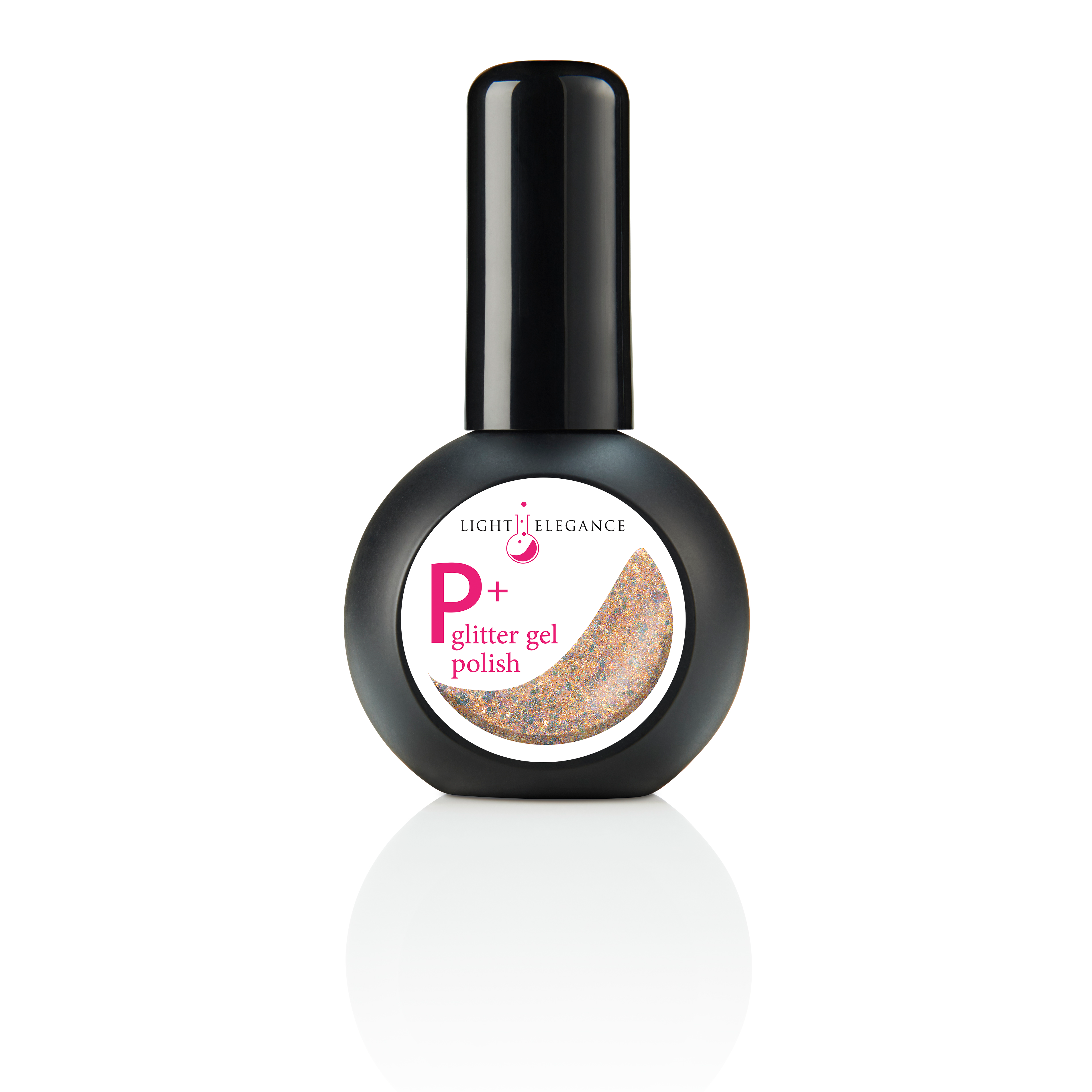 Light Elegance P+ Soak Off Glitter Gel - Sandy Bottoms - Creata Beauty - Professional Beauty Products