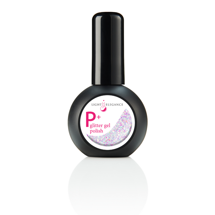 Light Elegance P+ Soak Off Glitter Gel - Sinfully Sweet - Creata Beauty - Professional Beauty Products