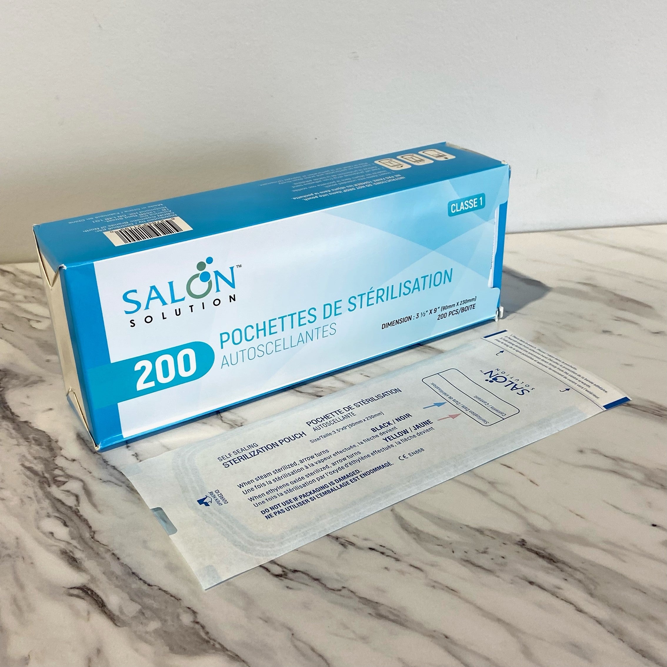 Salon Solution Self Sealing Sterilization Pouches - Creata Beauty - Professional Beauty Products