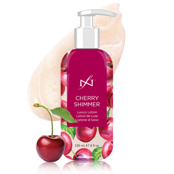 Famous Names - Cherry Shimmer Lotion - Creata Beauty - Professional Beauty Products