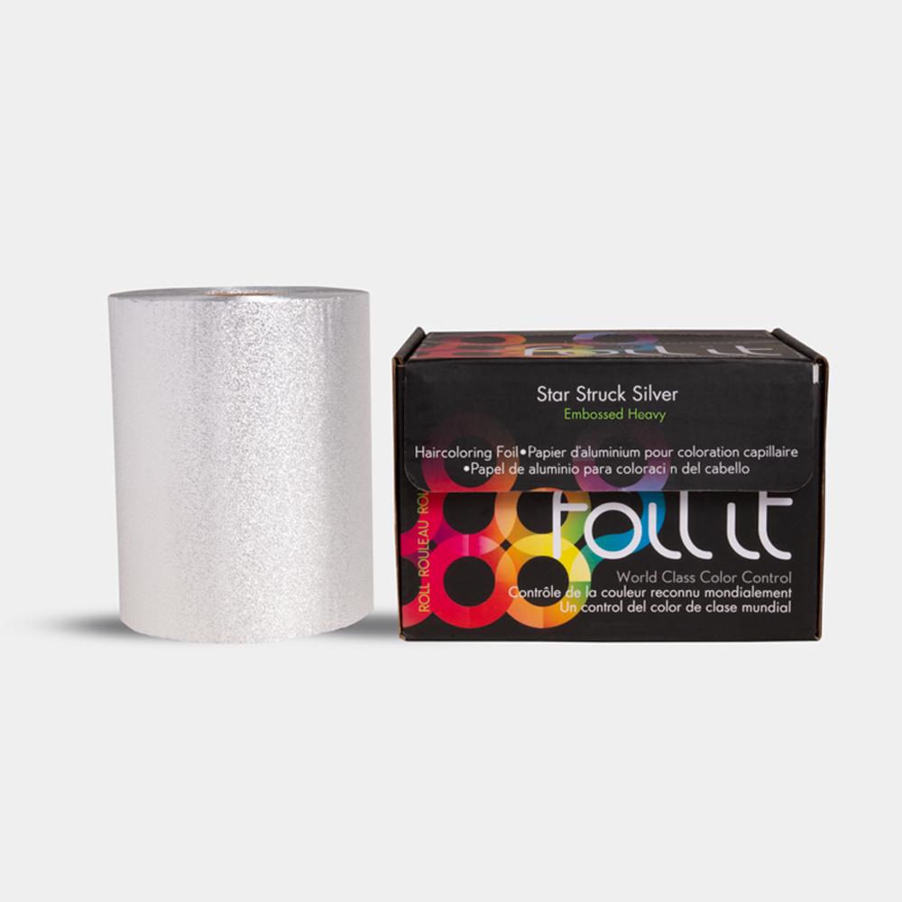 Framar Embossed Foil - Star Struck Silver (Heavy) - Small Roll - Creata Beauty - Professional Beauty Products