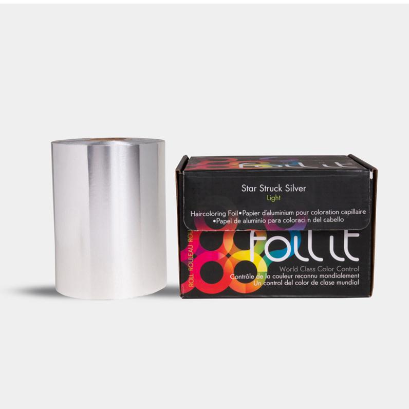 Framar Smooth Foil - Star Struck Silver (Light) - Large Roll - Creata Beauty - Professional Beauty Products