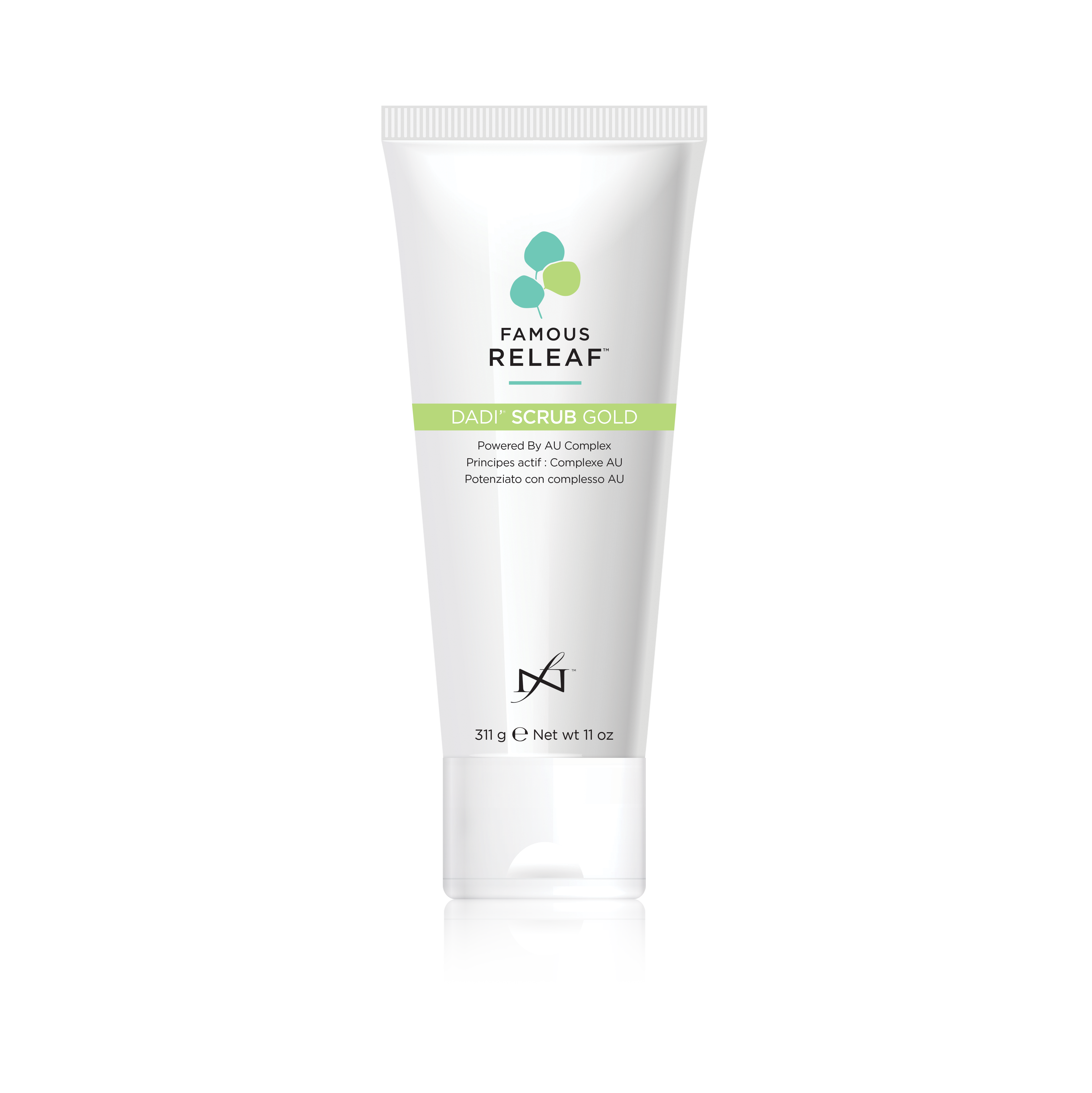 Famous Names - Releaf Dadi' Scrub Gold - Creata Beauty - Professional Beauty Products