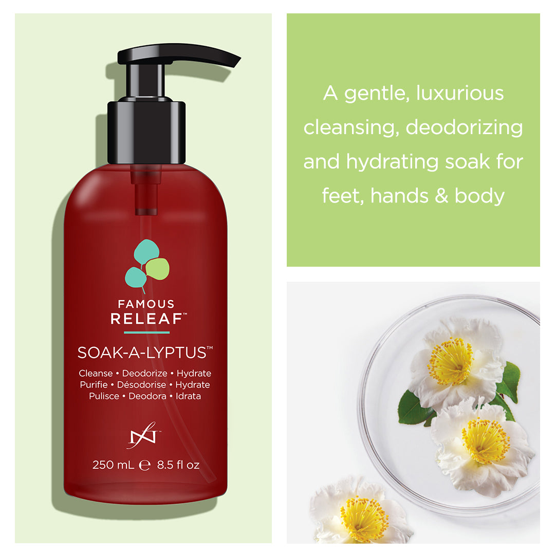 Famous Names - Releaf Soak-A-Lyptus - Creata Beauty - Professional Beauty Products