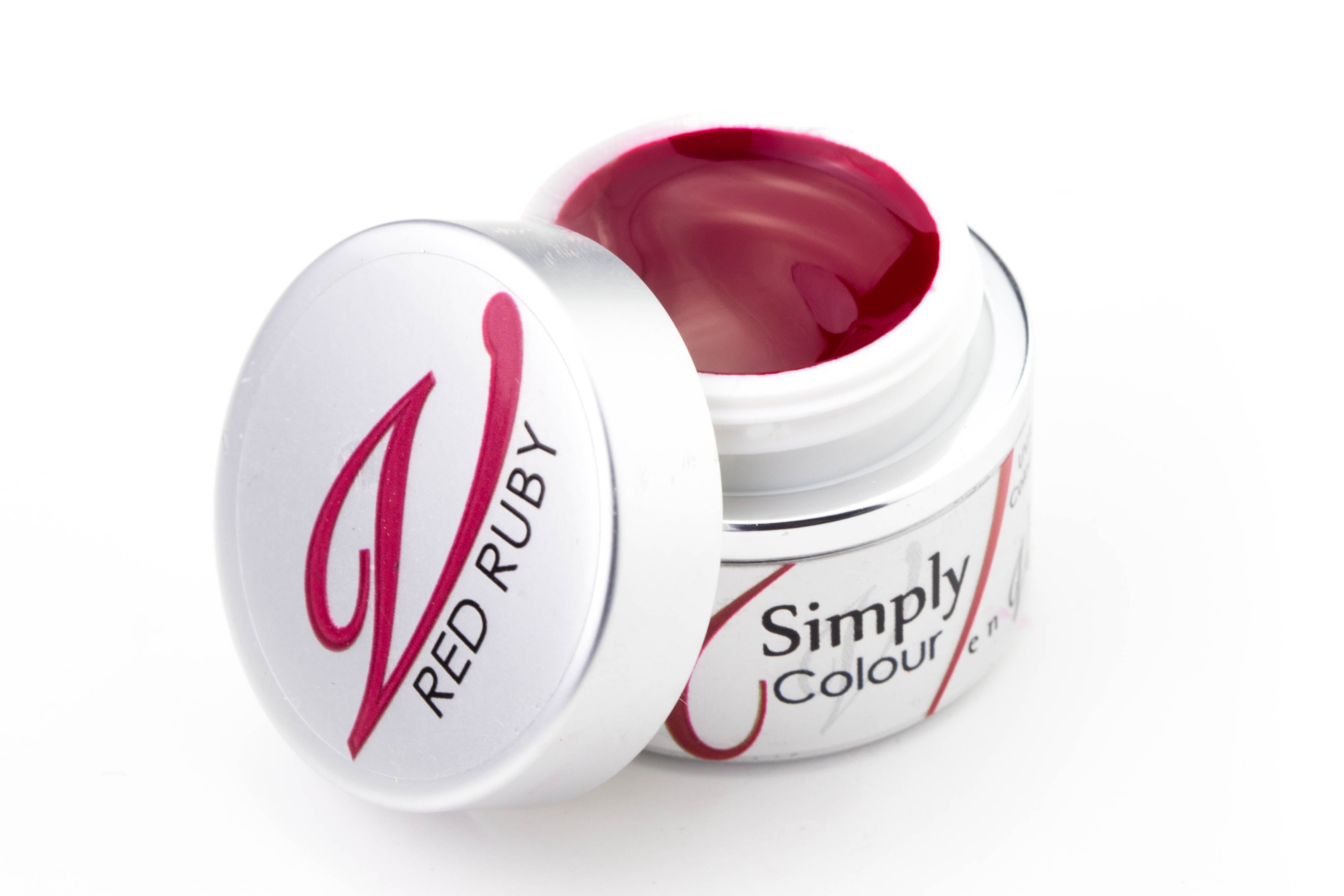 En Vogue Simply Colour Gel - Ruby Red - Creata Beauty - Professional Beauty Products