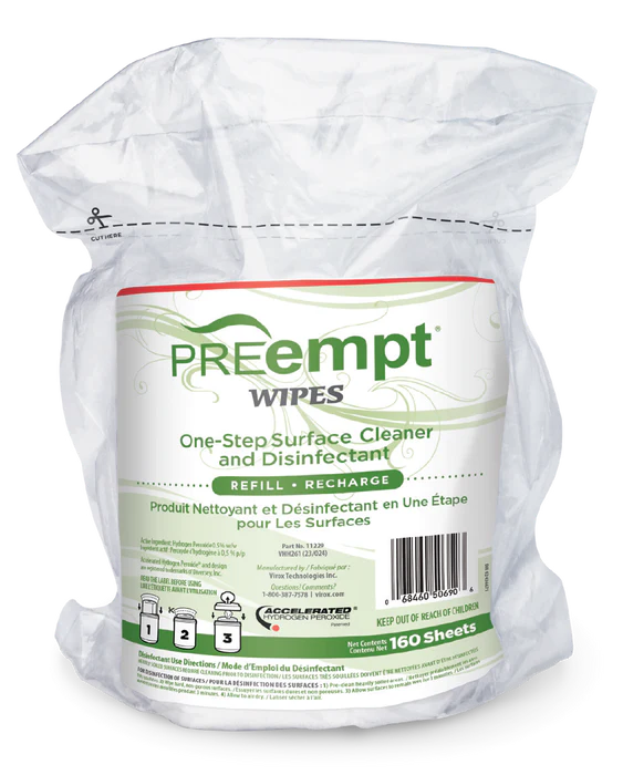PREempt RTU Wipes 160pk - Creata Beauty - Professional Beauty Products