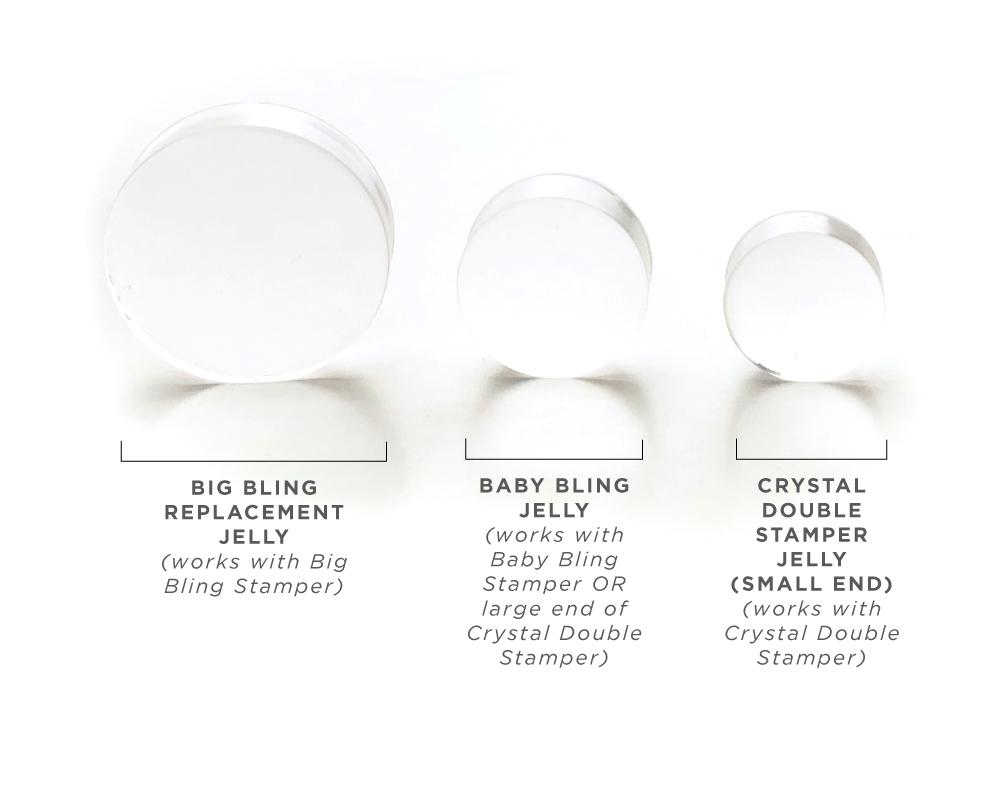 Clear Jelly Stamper - Replacement Jelly Heads - Creata Beauty - Professional Beauty Products