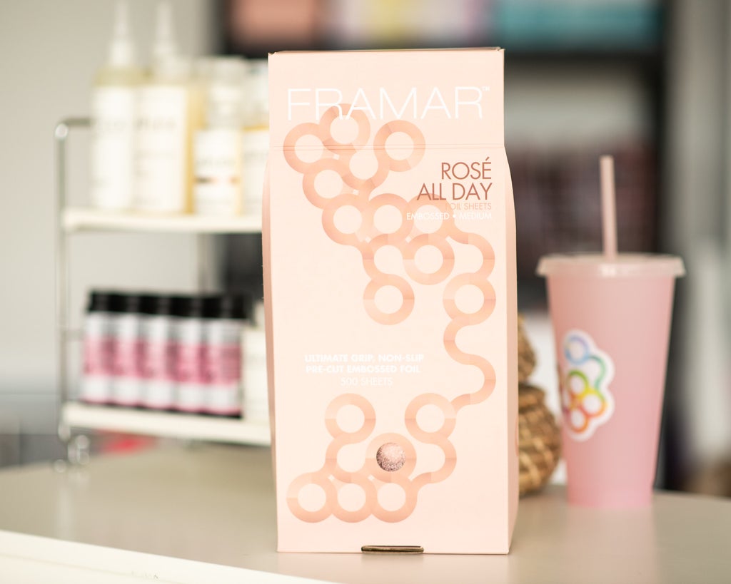 Framar Embossed Foil - Rosé All Day (Medium) - Creata Beauty - Professional Beauty Products
