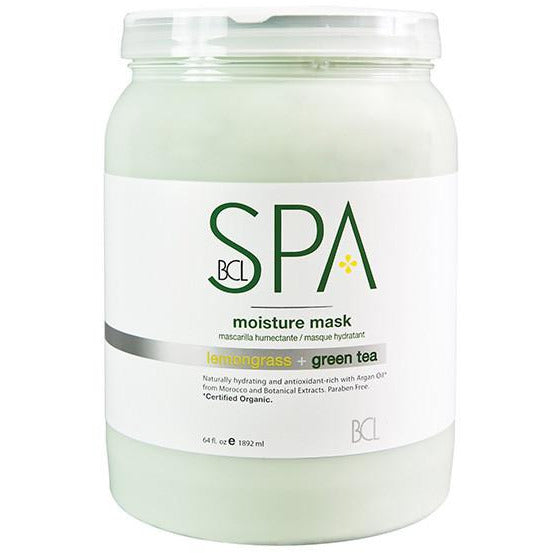 BCL Spa Moisture Mask - Lemongrass & Green Tea - Creata Beauty - Professional Beauty Products
