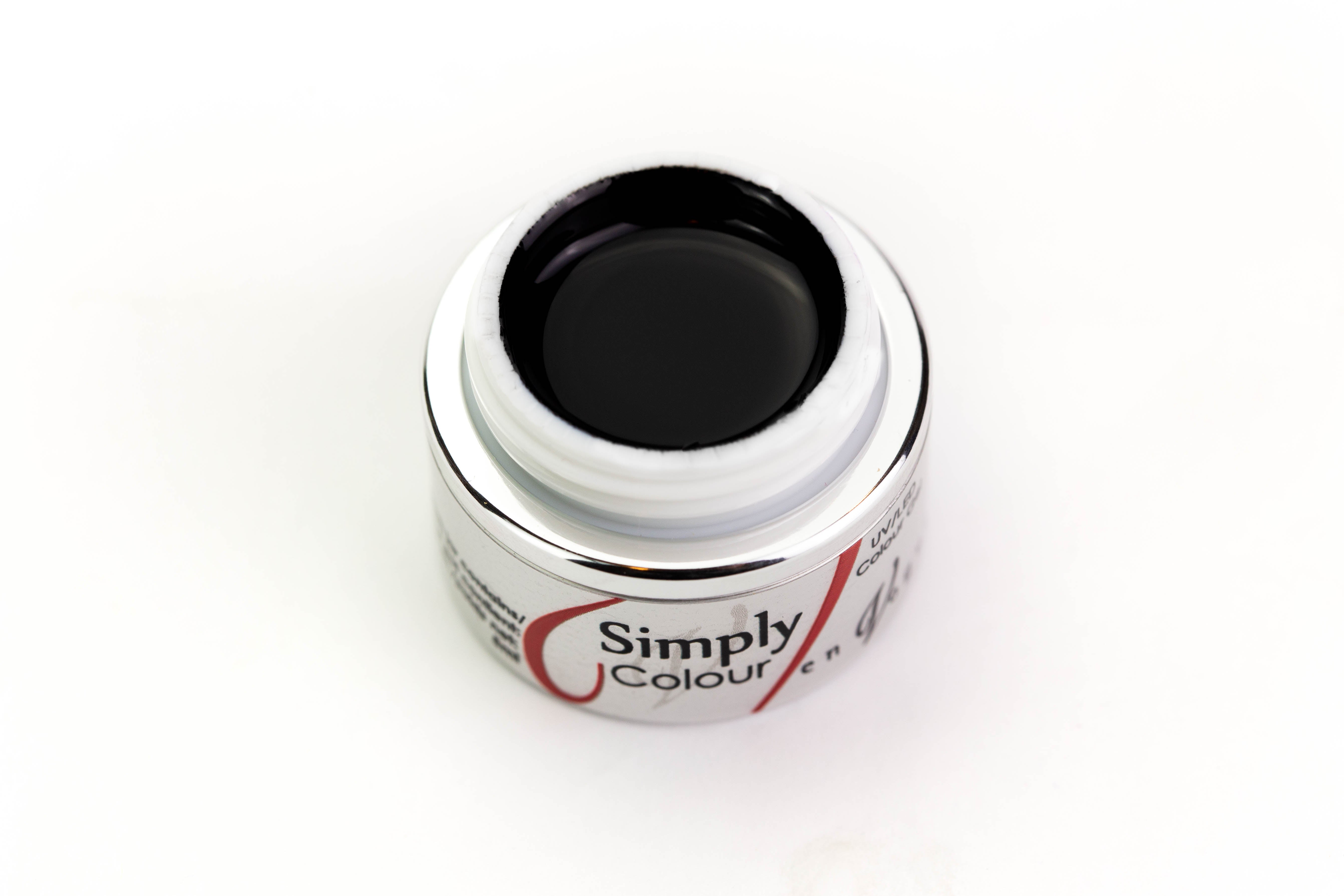 En Vogue Simply Paint Colour Gel - Black - Creata Beauty - Professional Beauty Products