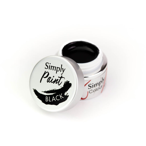 En Vogue Simply Paint Colour Gel - Black - Creata Beauty - Professional Beauty Products