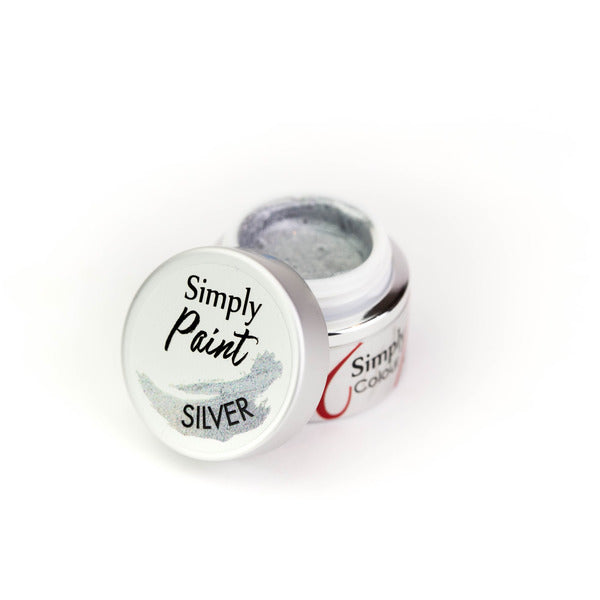 En Vogue Simply Paint Colour Gel - Silver - Creata Beauty - Professional Beauty Products