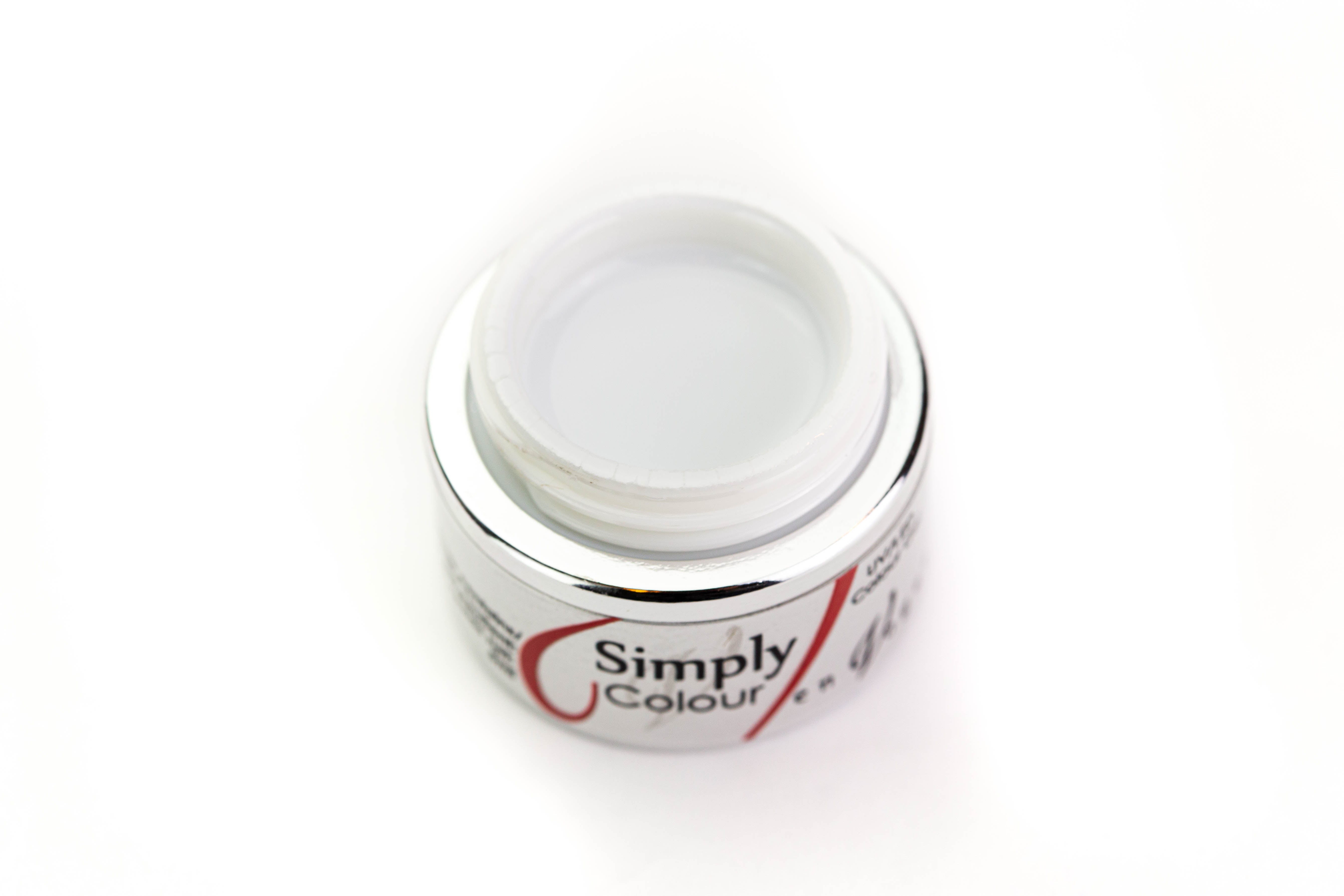 En Vogue Simply Paint Colour Gel - White - Creata Beauty - Professional Beauty Products