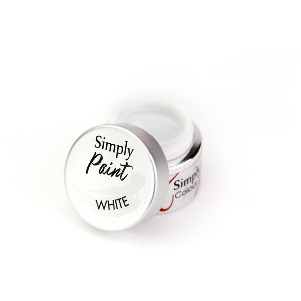 En Vogue Simply Paint Colour Gel - White - Creata Beauty - Professional Beauty Products
