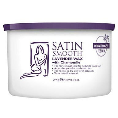 Satin Smooth Wax - Lavender/Chamomile Cream - Creata Beauty - Professional Beauty Products