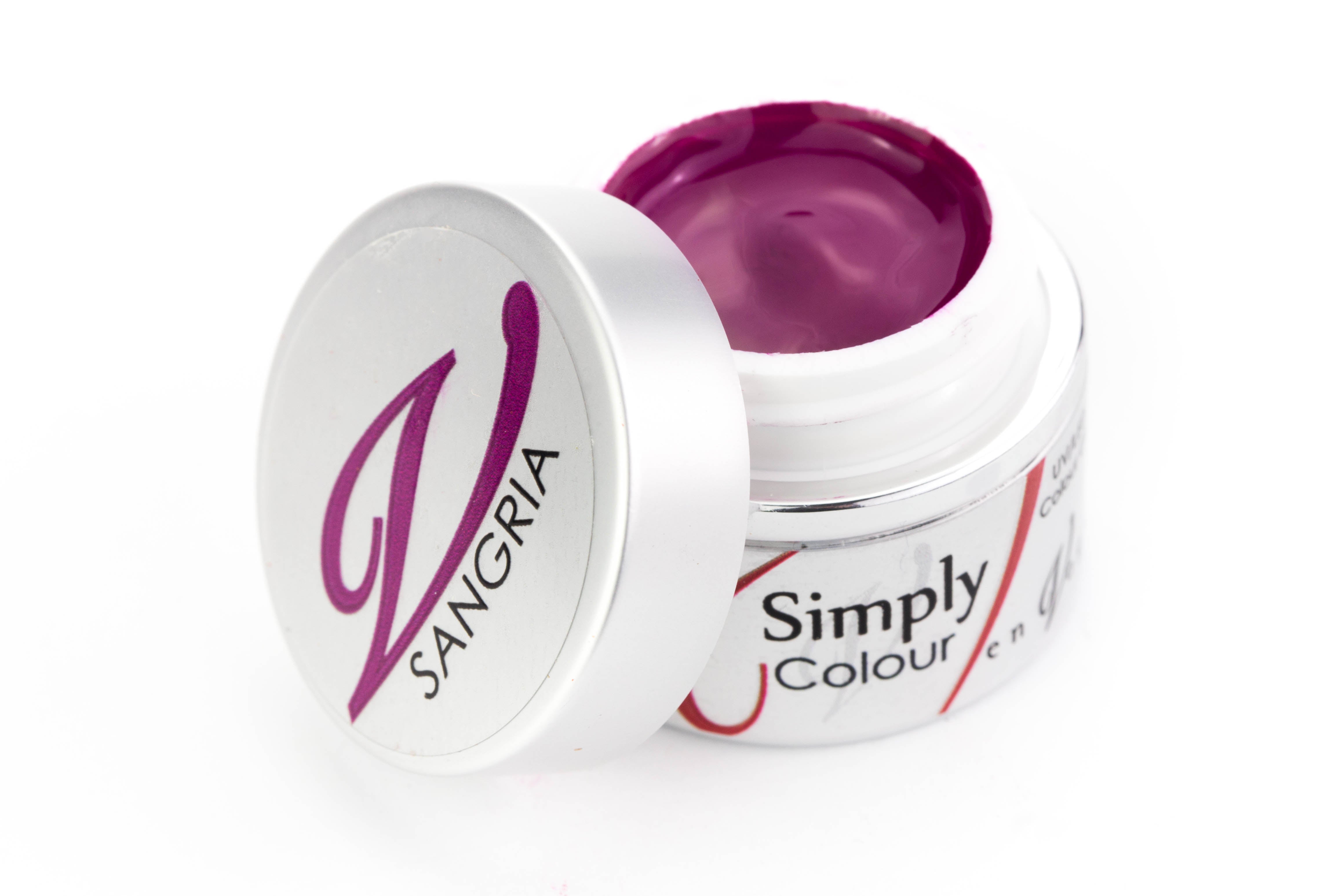 En Vogue Simply Colour Gel - Sangria - Creata Beauty - Professional Beauty Products